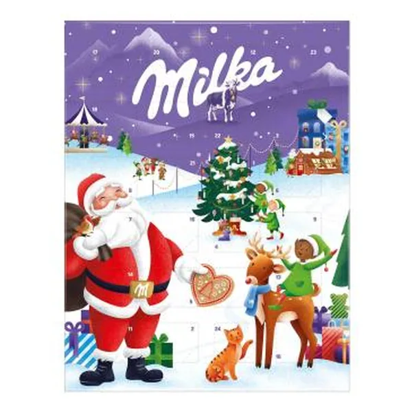 Milka Adventskalender klein