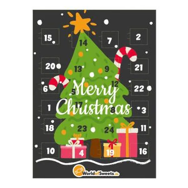 World of Sweets Adventskalender «Merry Christmas»